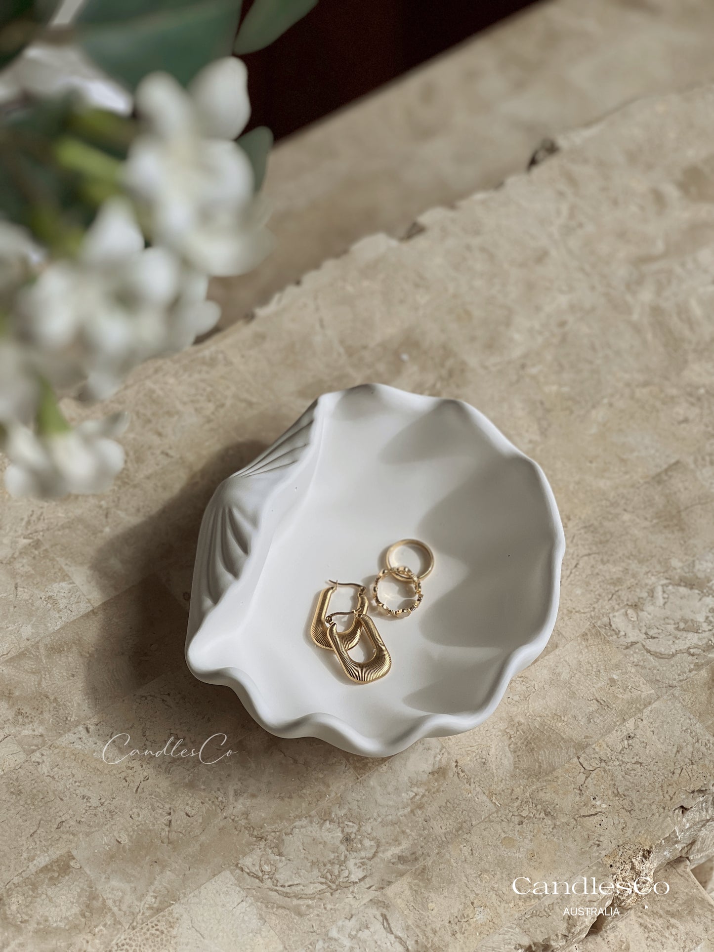 Large Seashell Trinket Dish