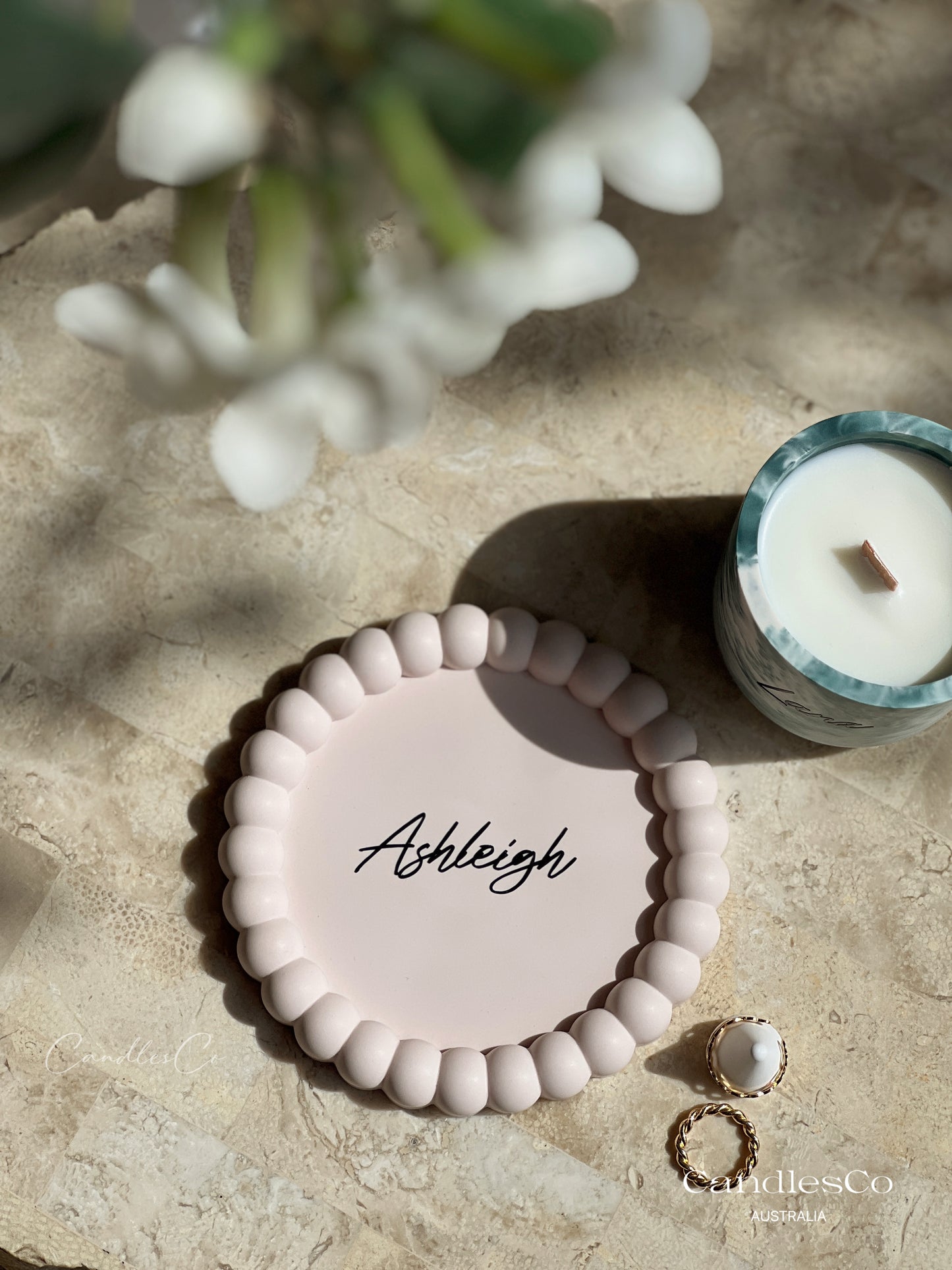 Personalised Bubble Trinket Dish