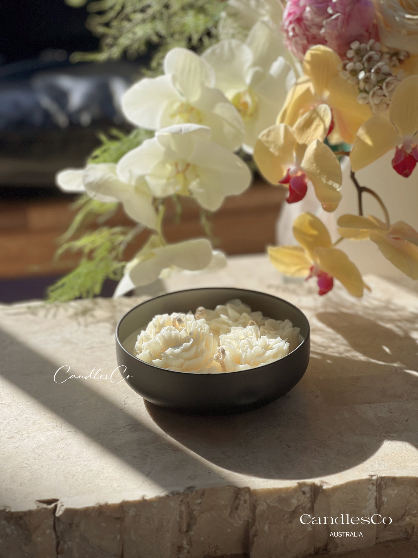 Scented Flowers Bowl