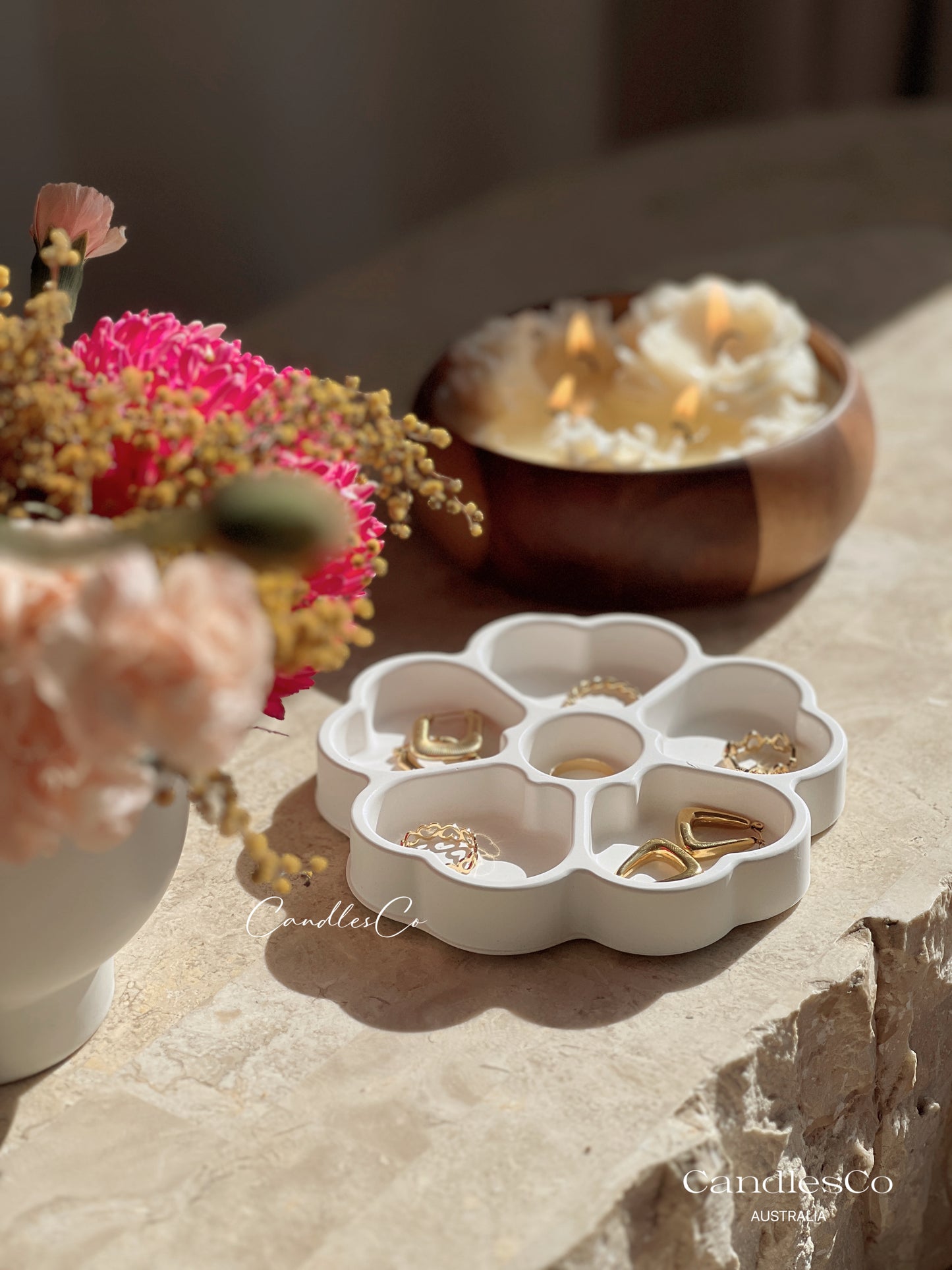 Flower Trinket Dish