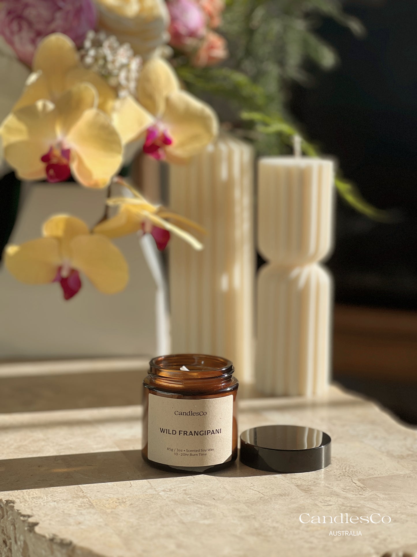 Scented Amber Jar