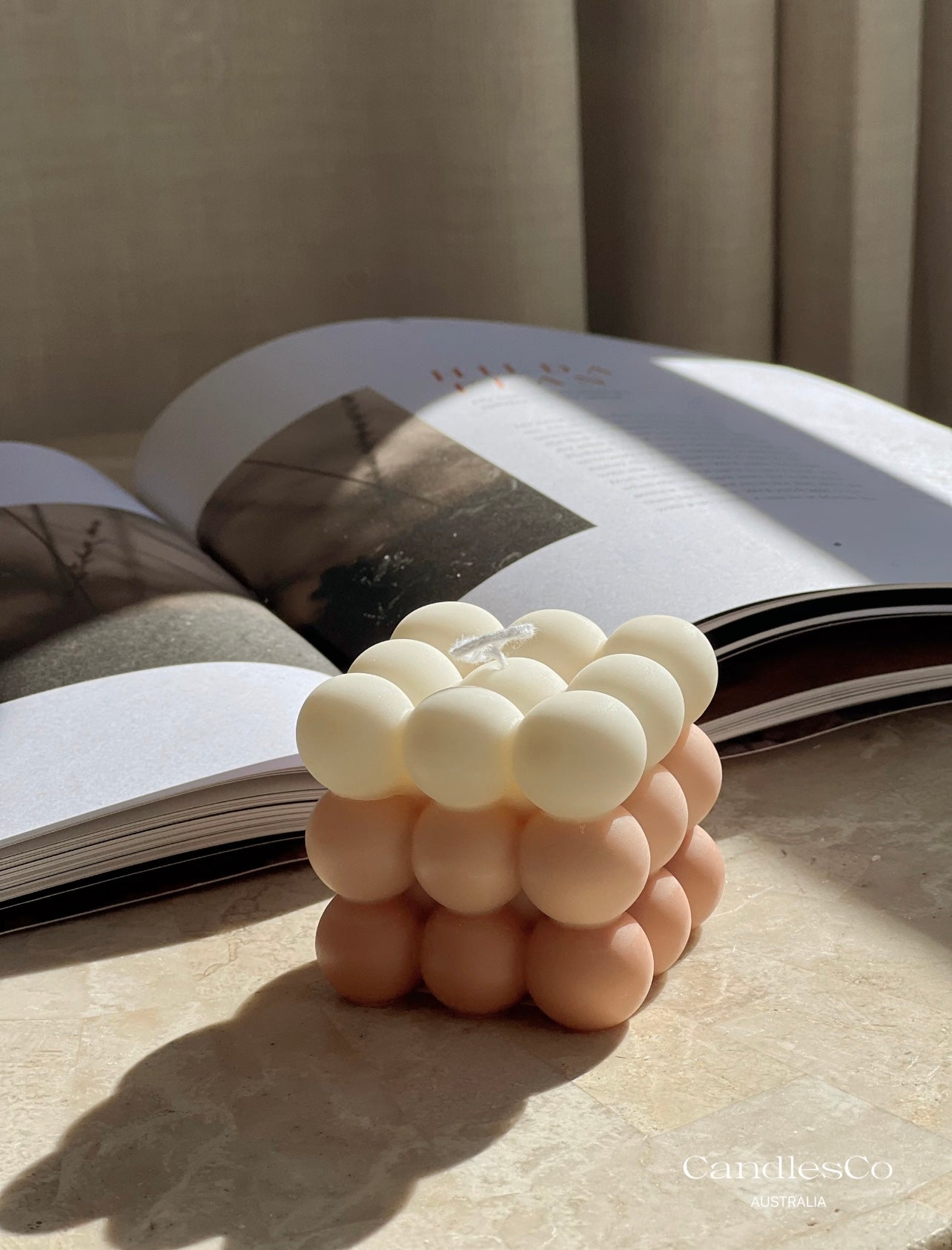 Ombré Bubble Cube