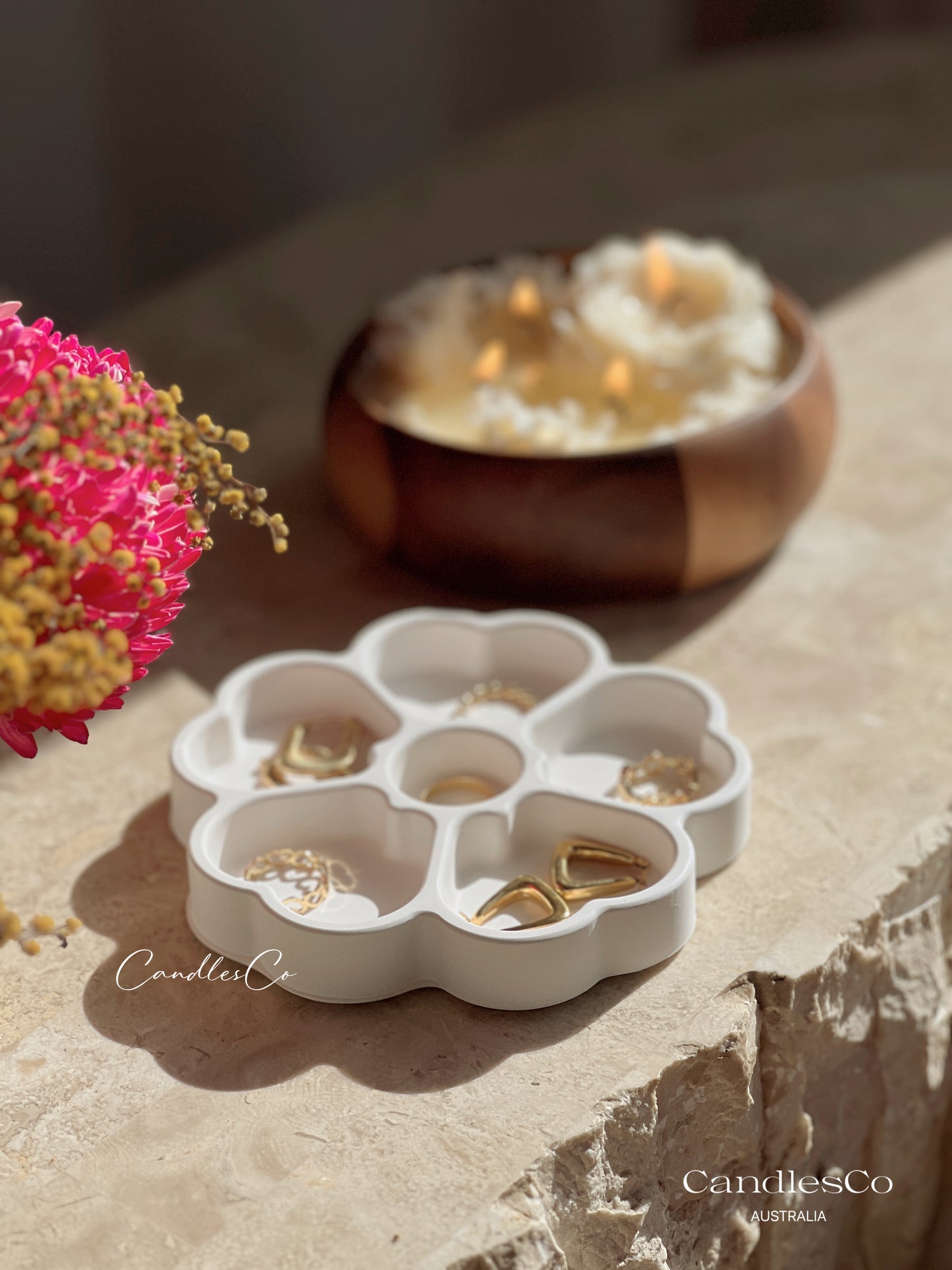 Flower Trinket Dish