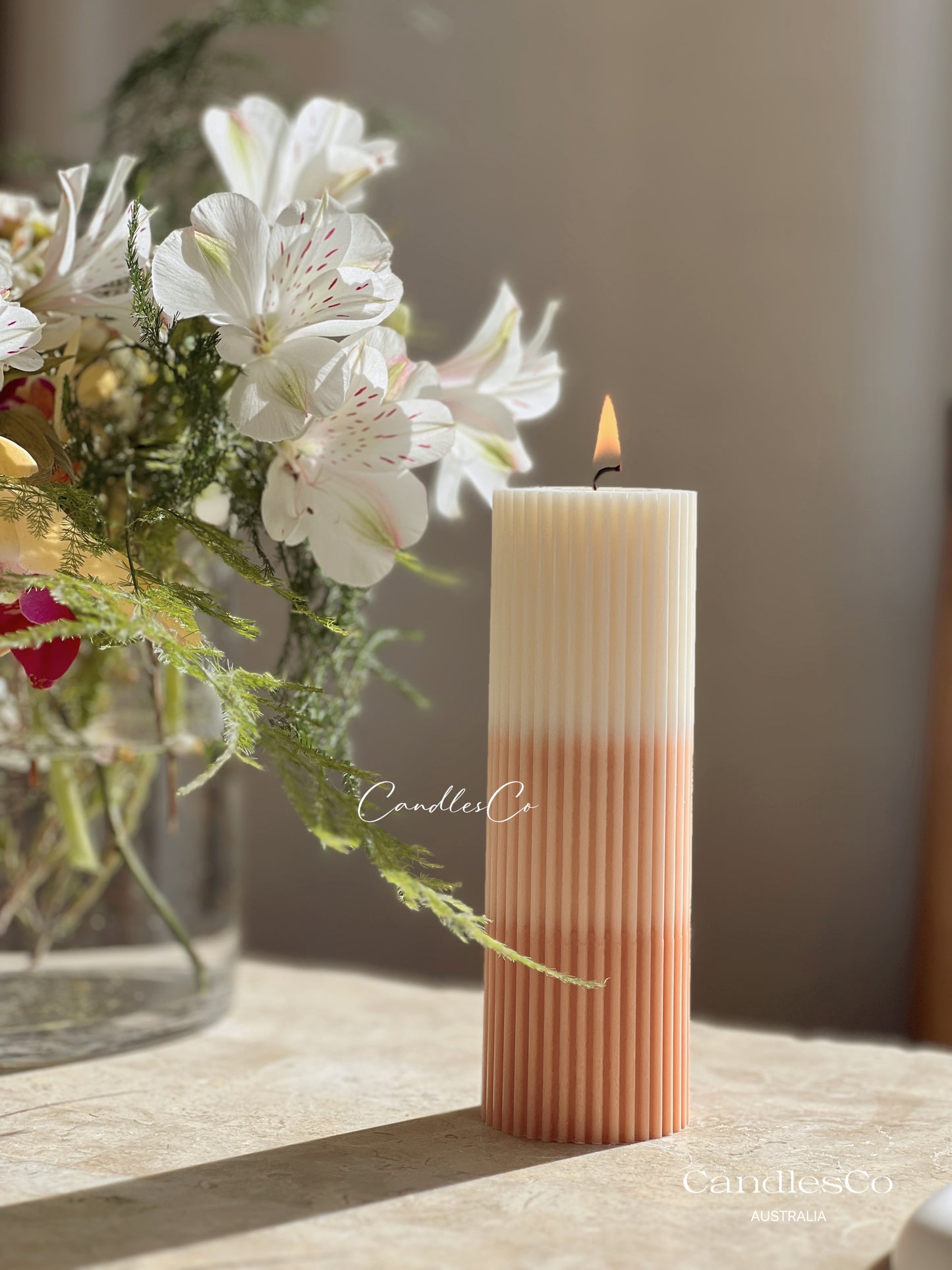 Ombré Column Pillar