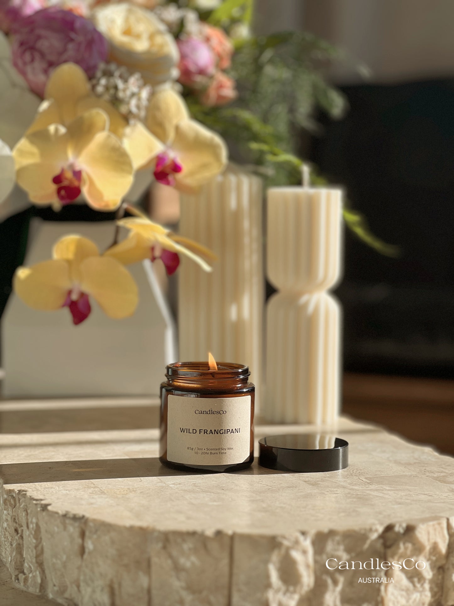 Scented Amber Jar