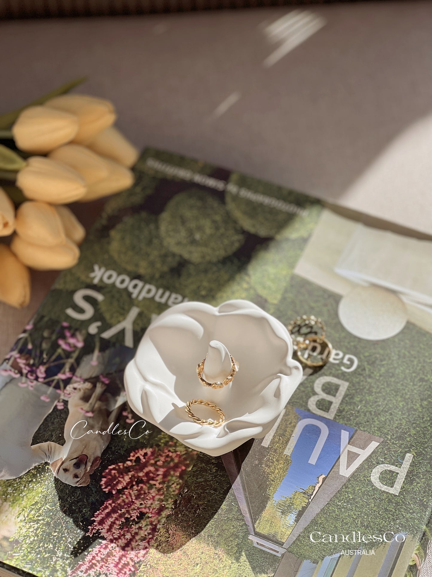Flower Ring Holder