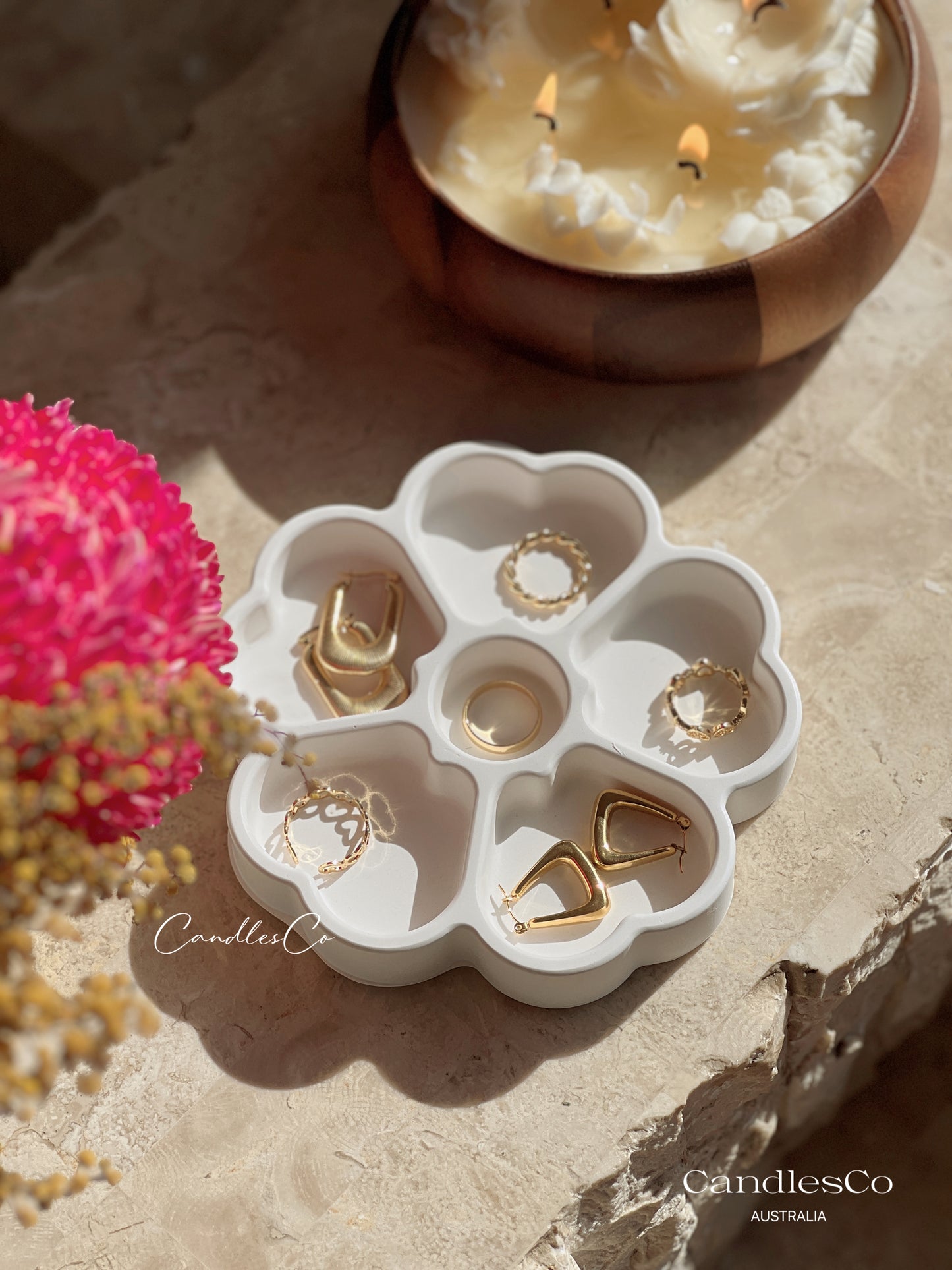 Flower Trinket Dish