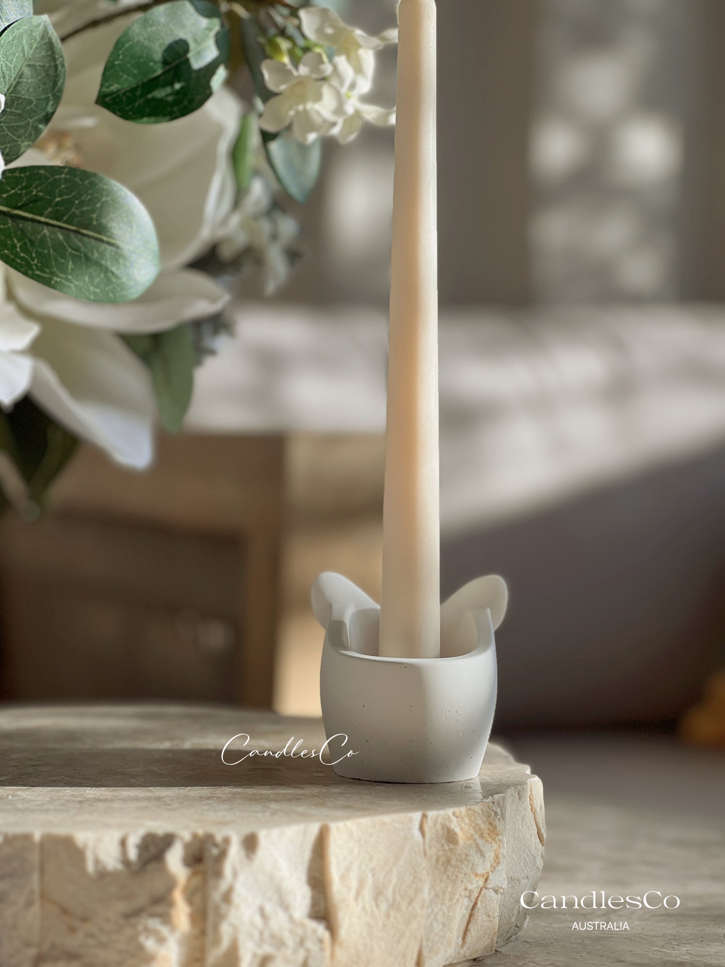 French Bulldog CandleStick Holder