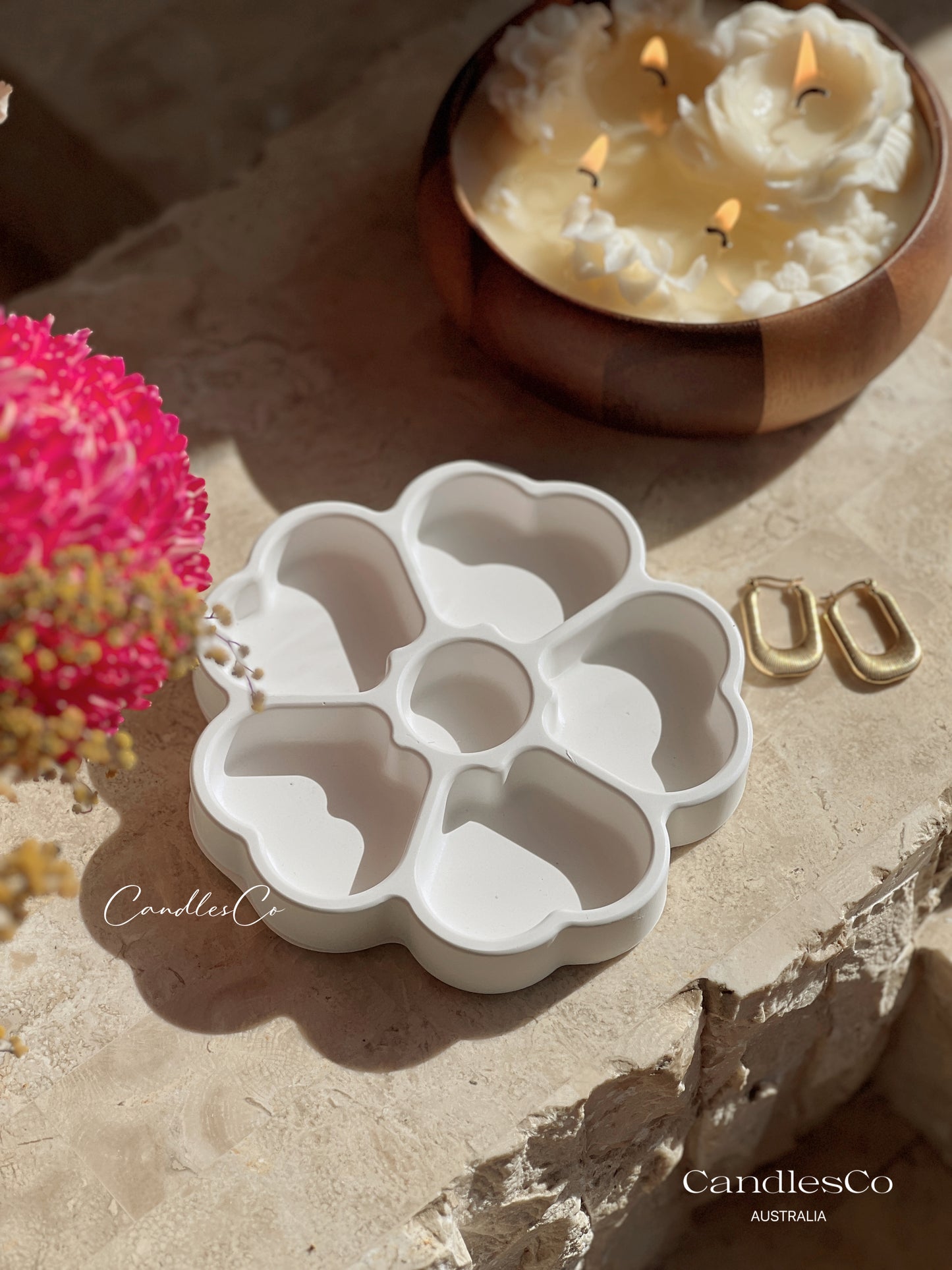 Flower Trinket Dish