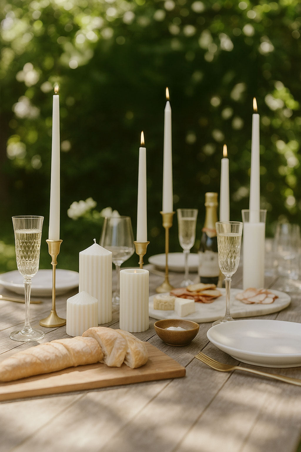 Simple Taper Candle