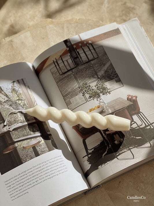 Twisted Pillar Candle