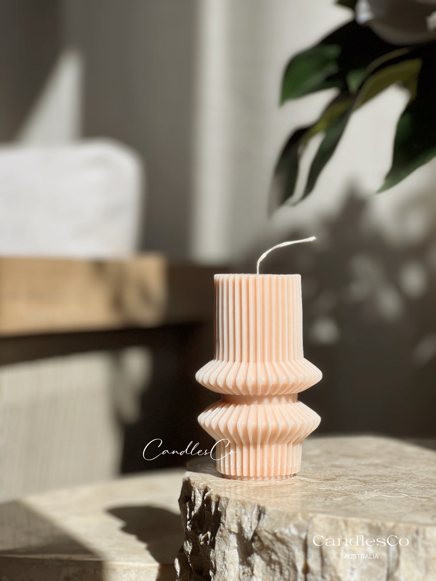 Ribbed Vase