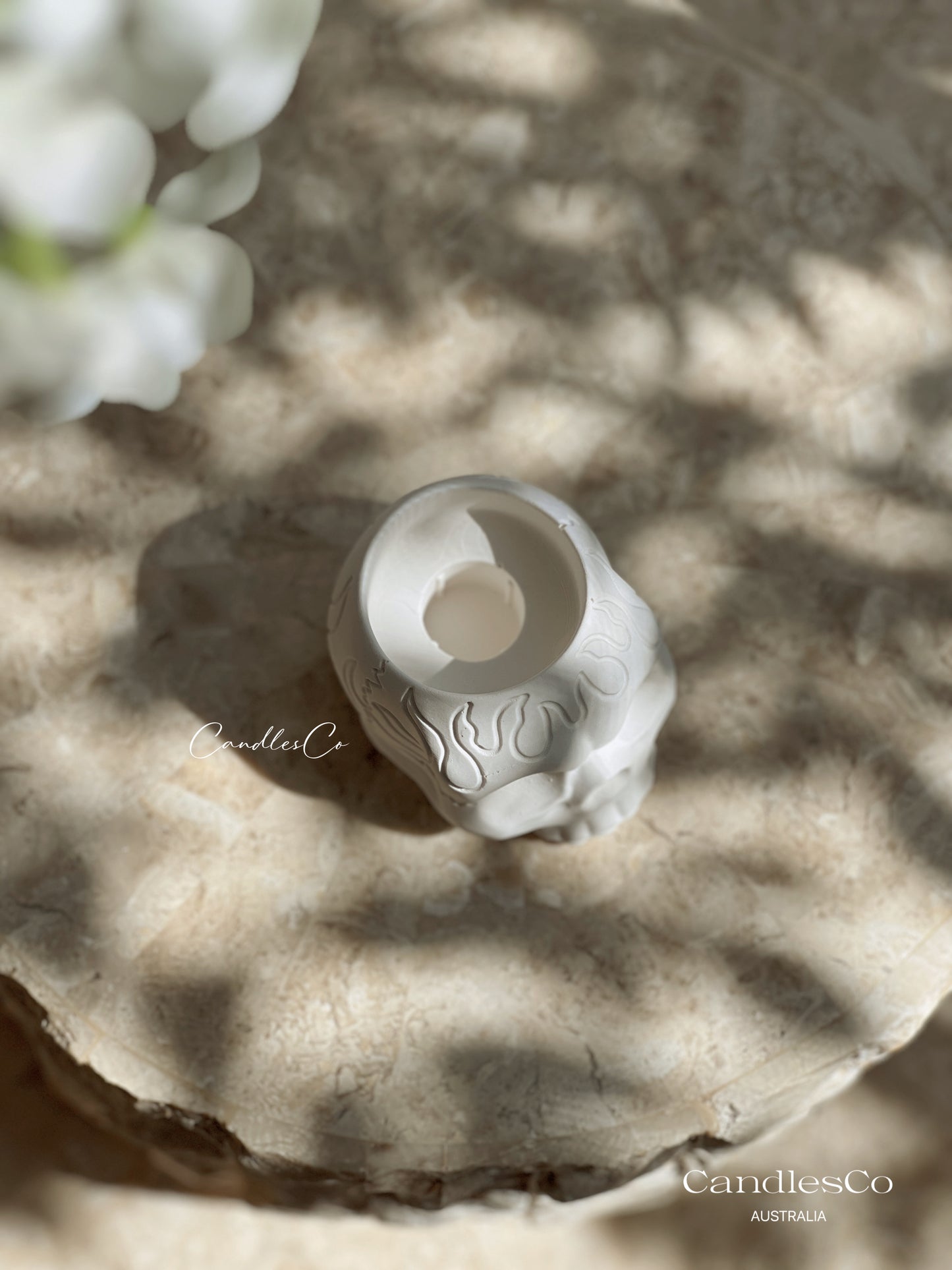 Skull Tealight or Candlestick Holder