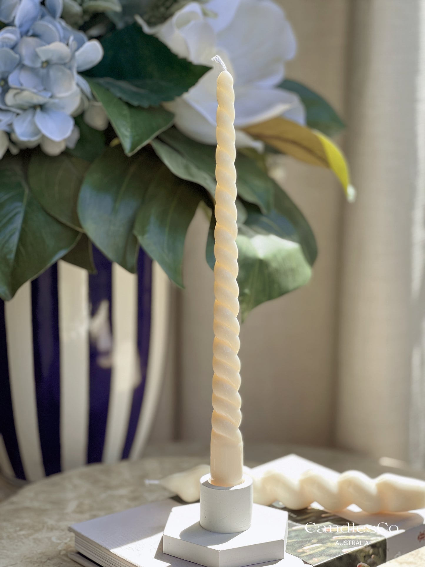 Tall Twisted Taper
