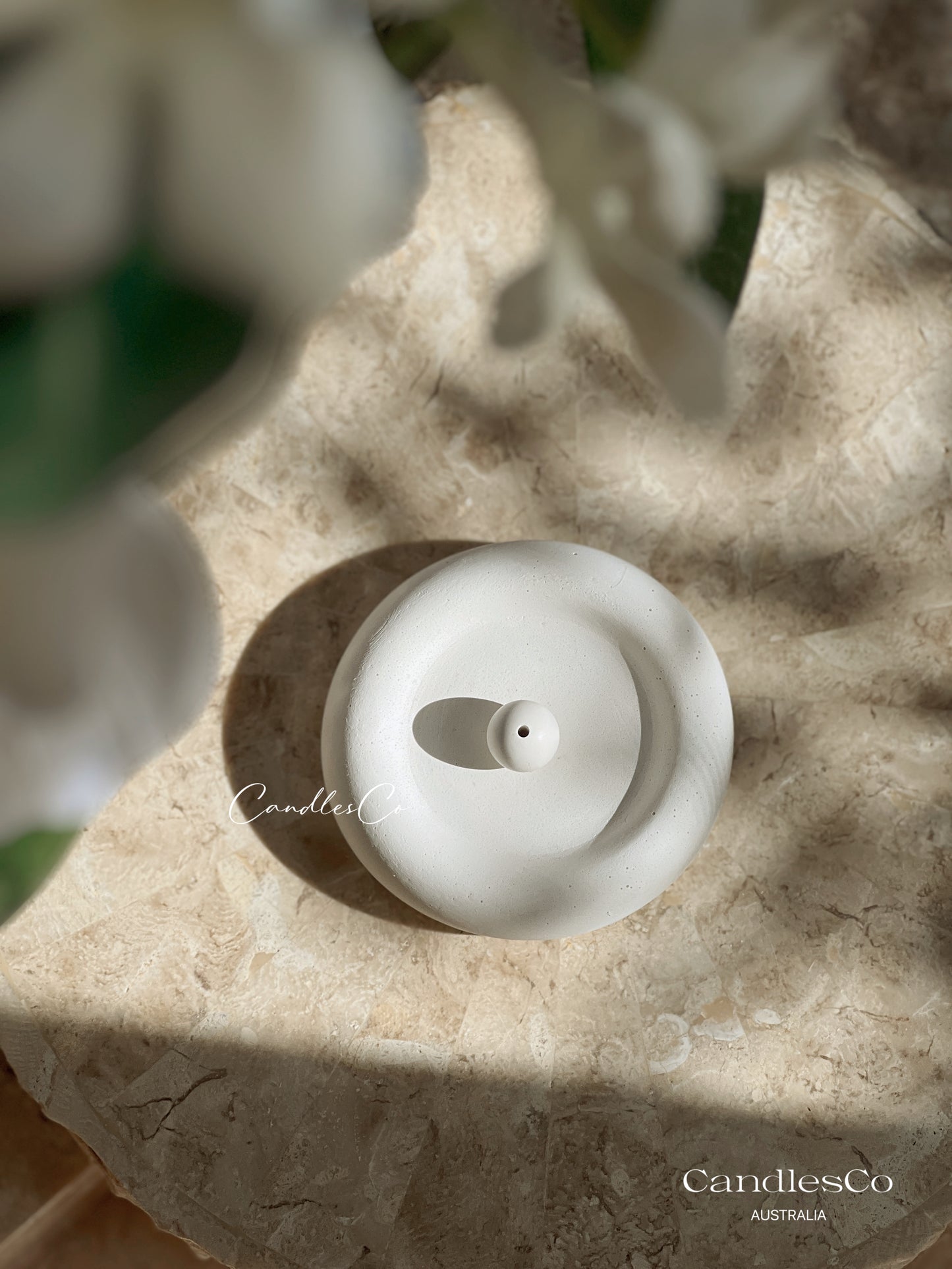 Chunky Round Incense Holder