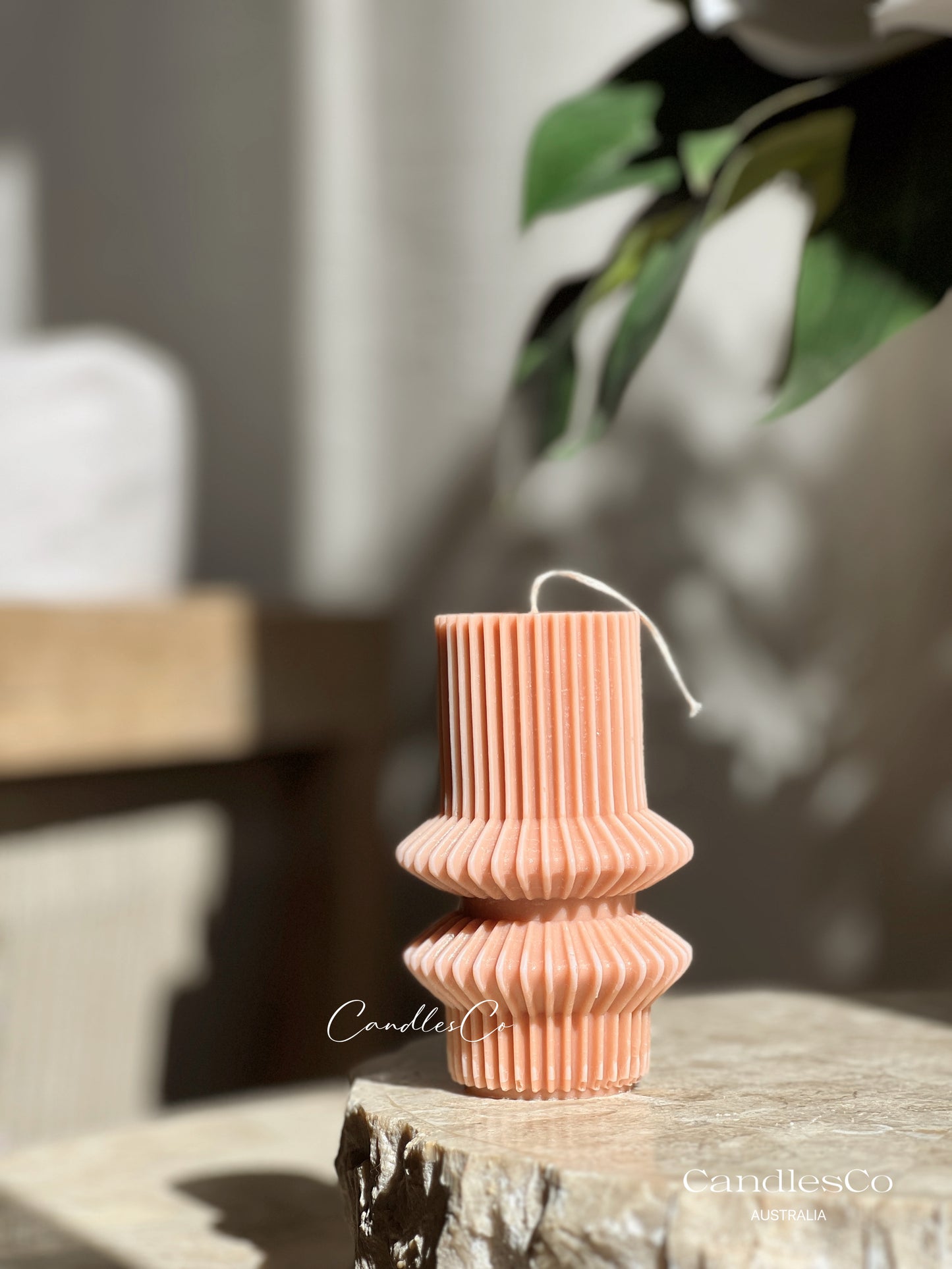 Ribbed Vase