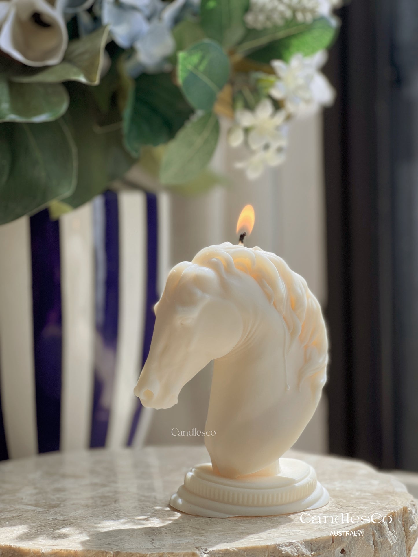 Horse Head Sculpture