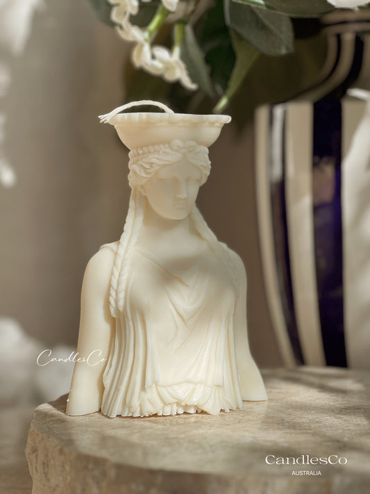 Caryatid Statue Candle