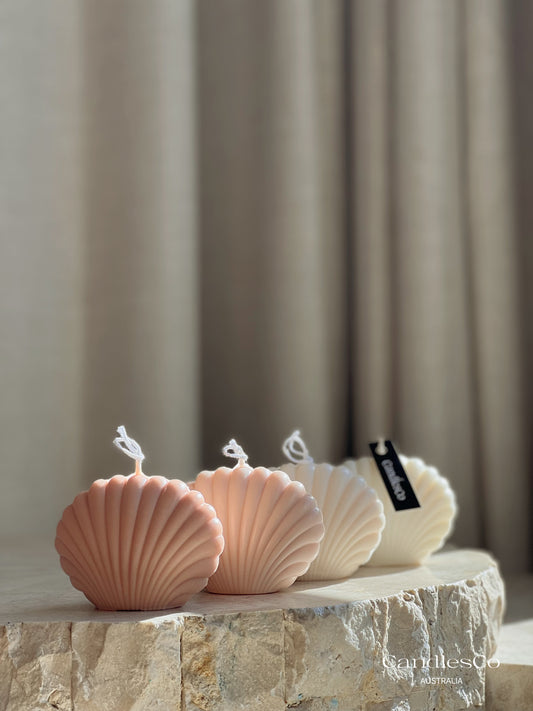 Seashell Candle