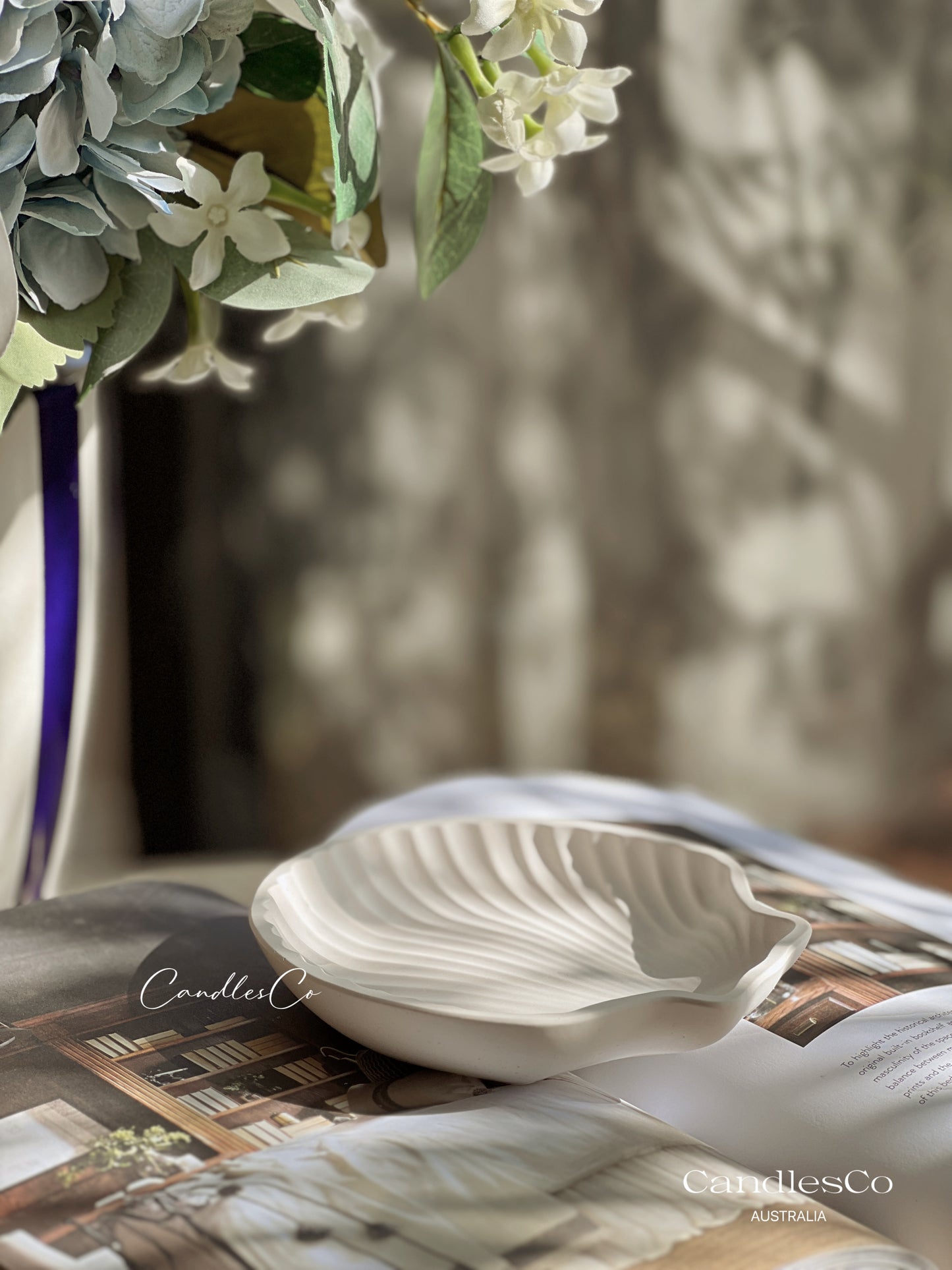 Large Shell Trinket Dish