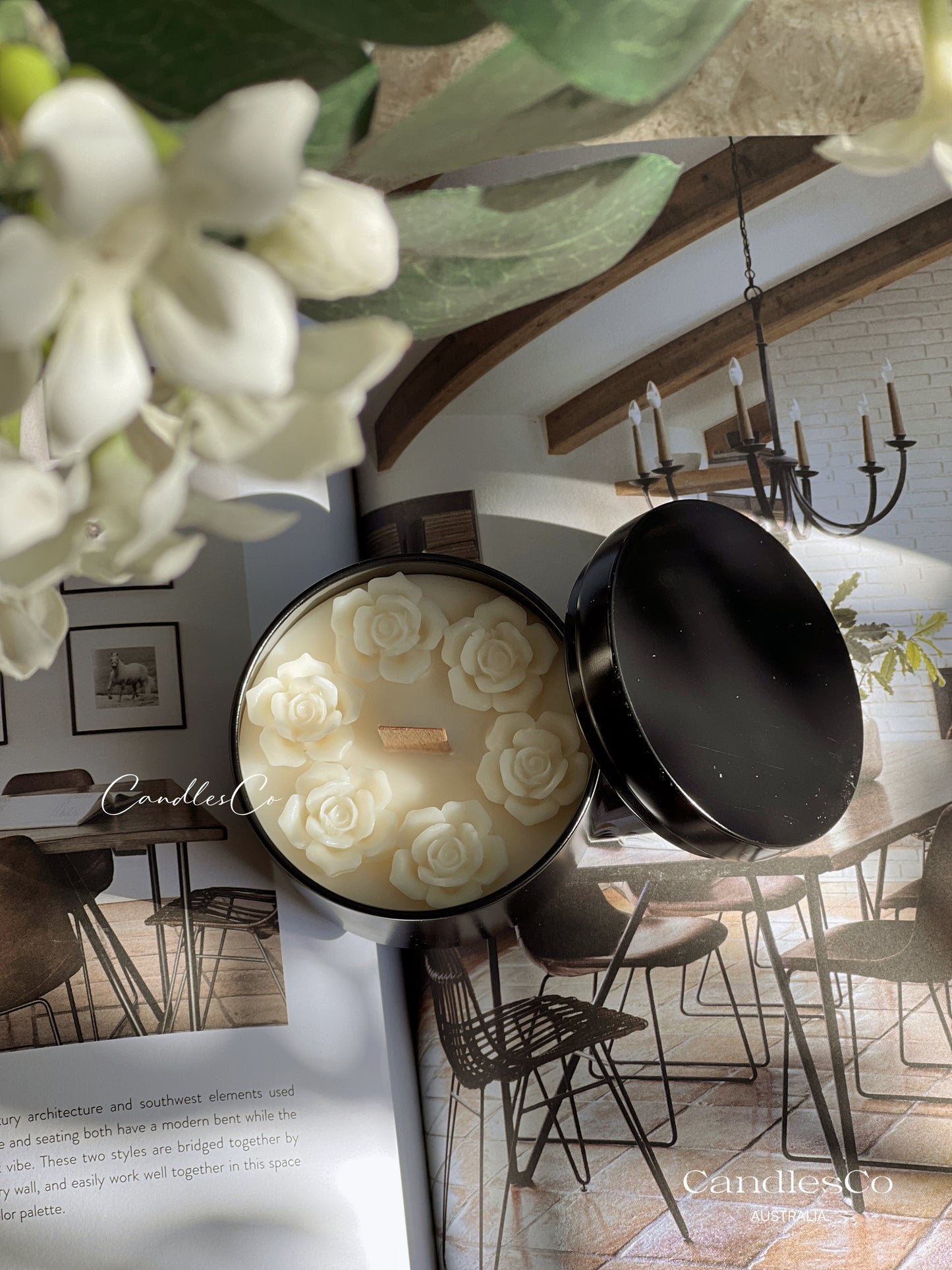 Scented Flower Tin
