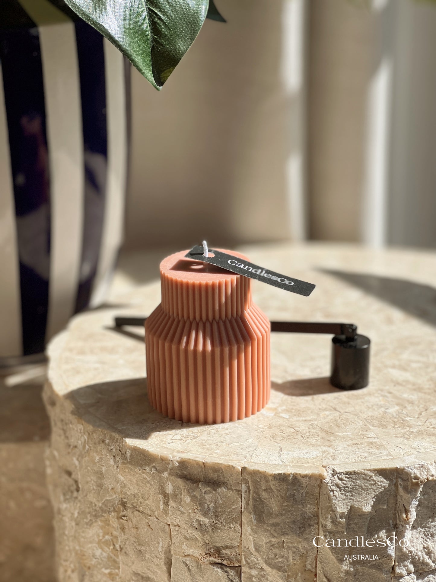 Ribbed Pedestal Pillar