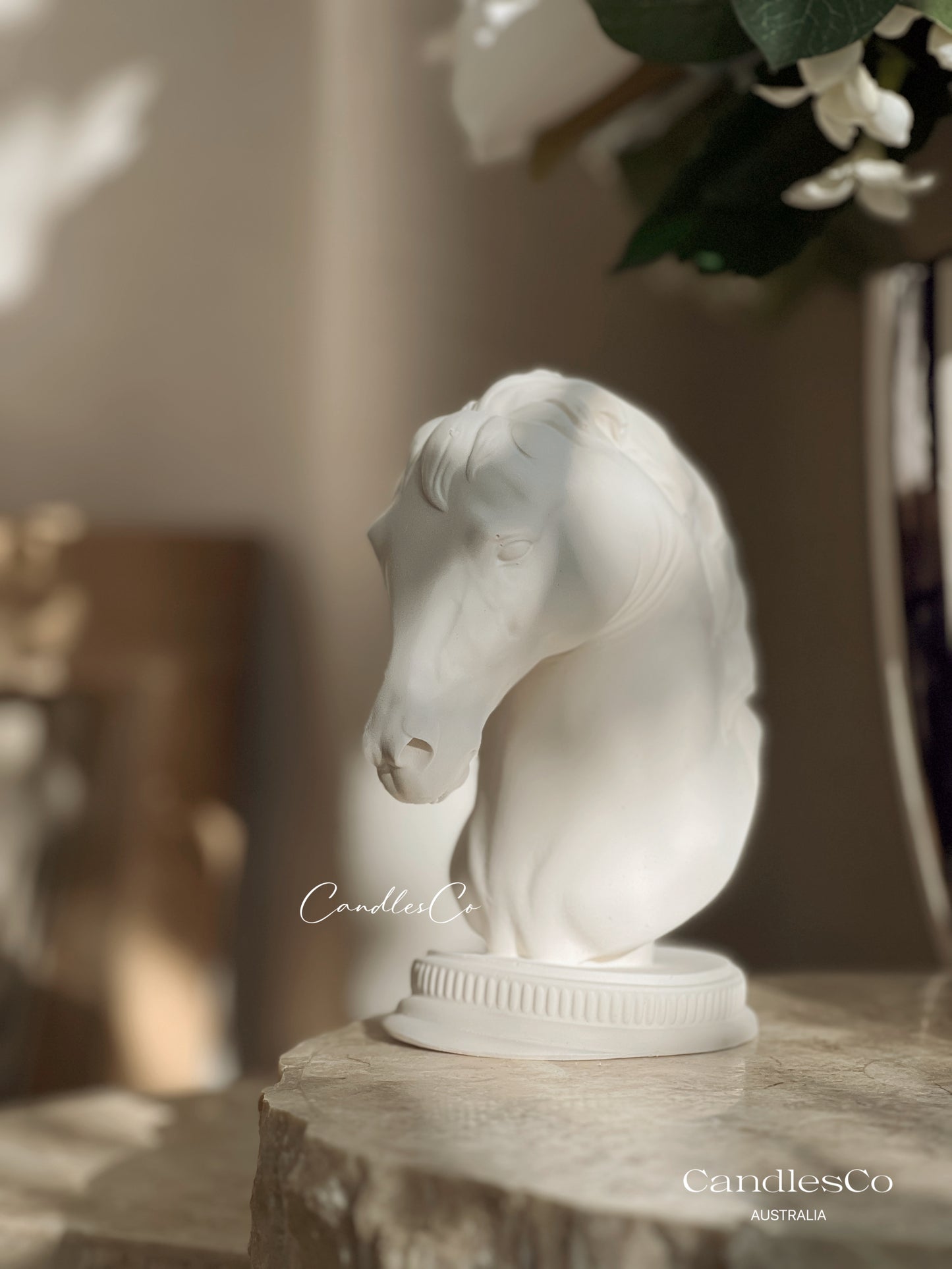 Statue Horse Head Bookend