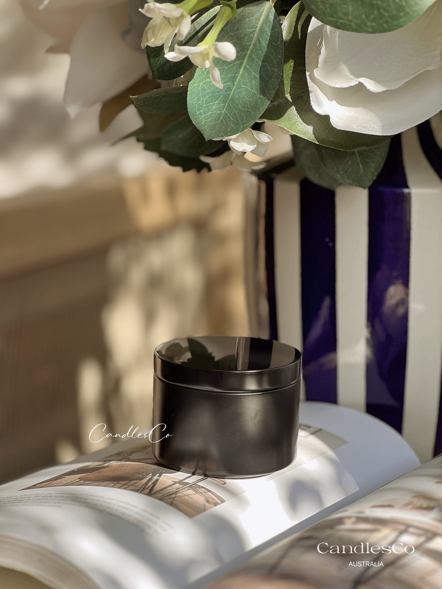 Scented Heart Tin
