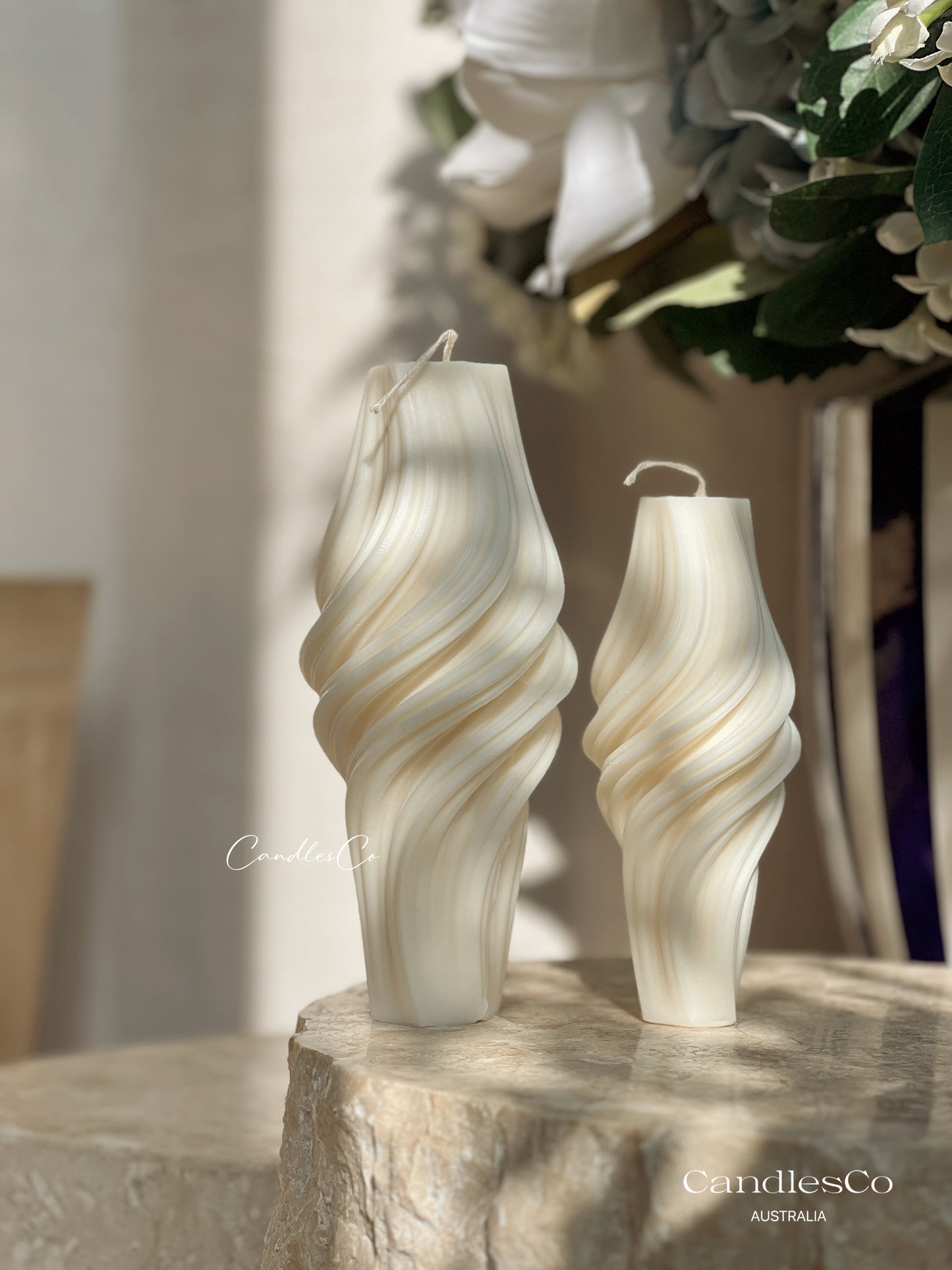 Wavy Twisted Pillars