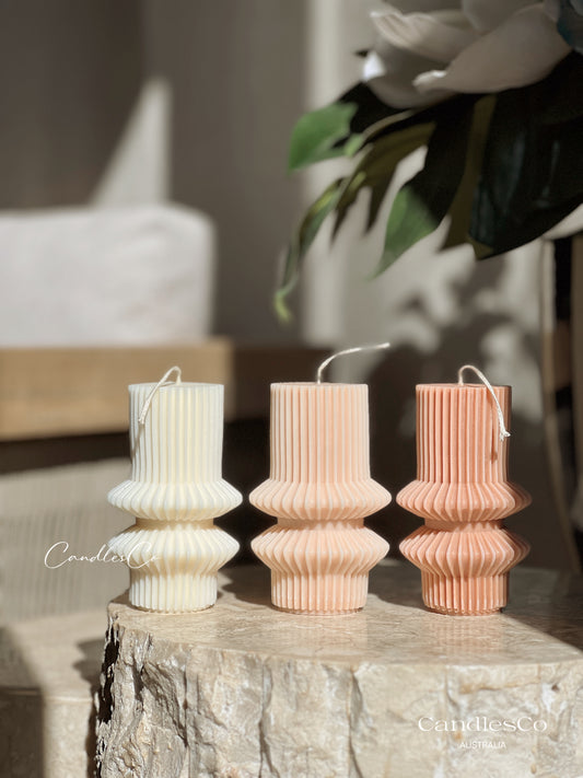 Ribbed Vase