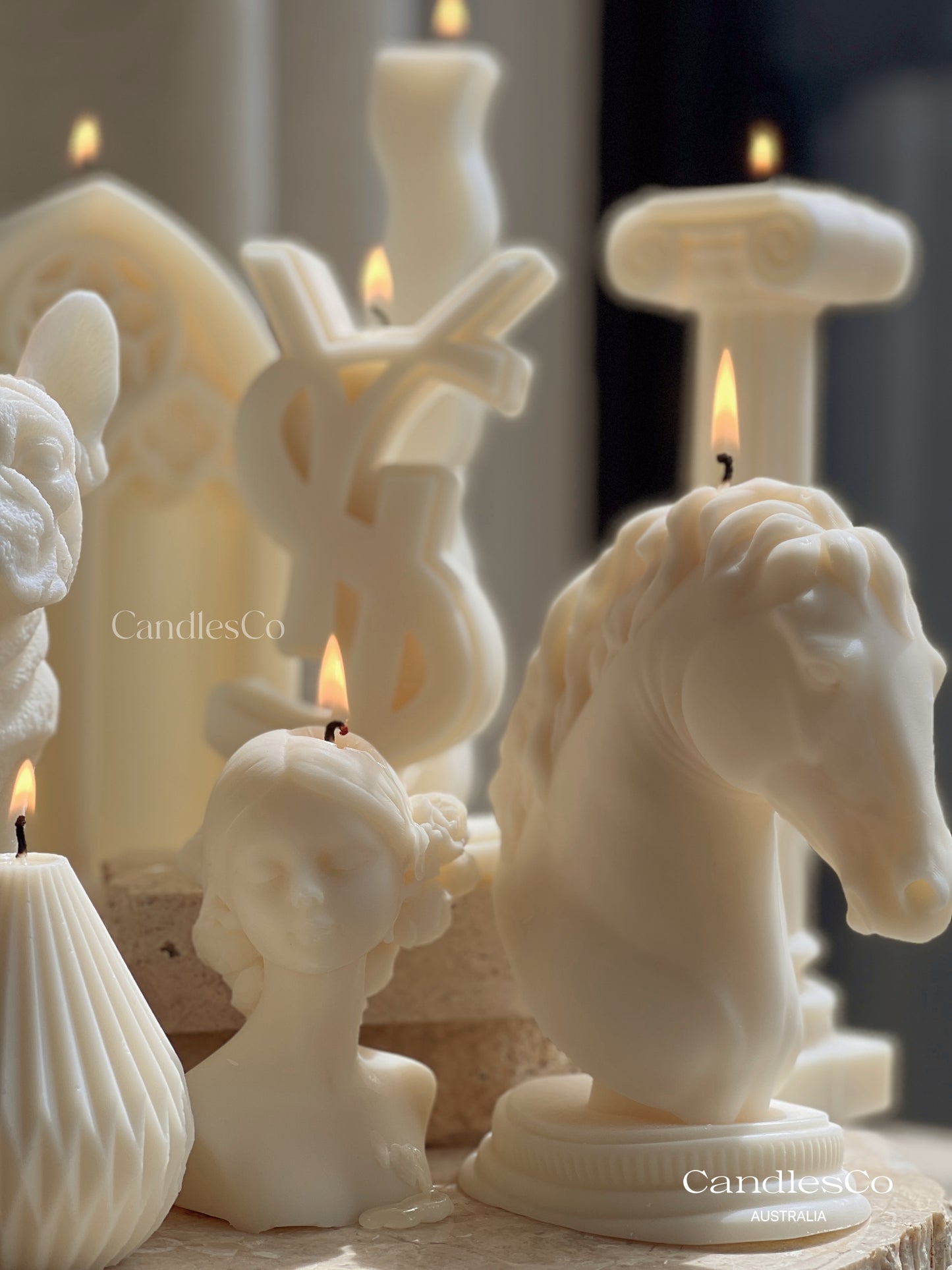 Horse Head Sculpture