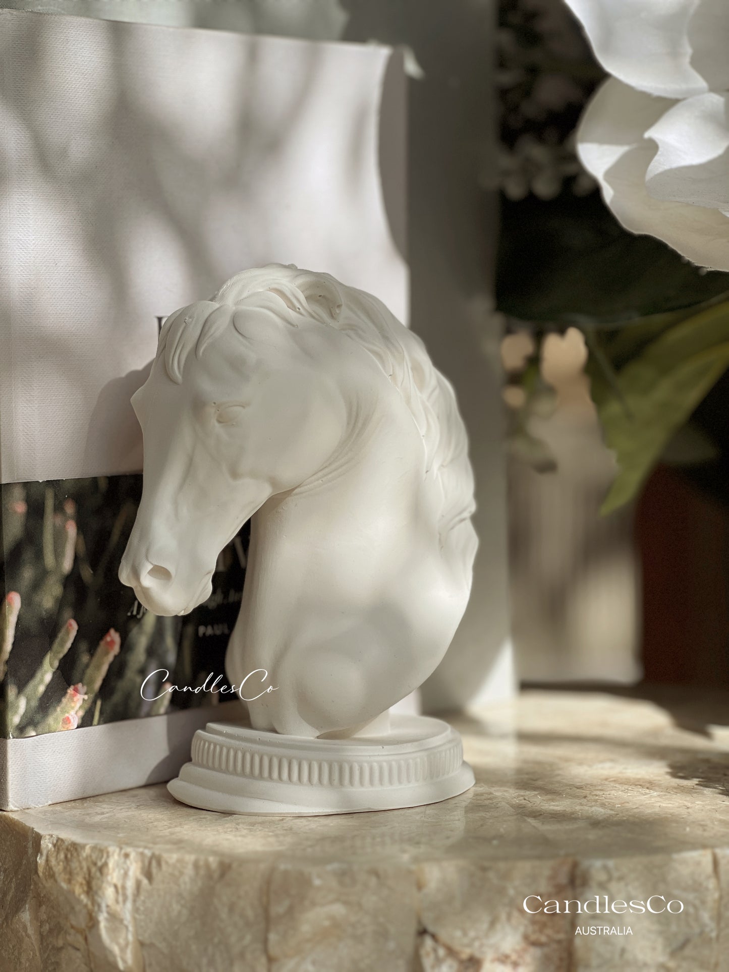 Statue Horse Head Bookend