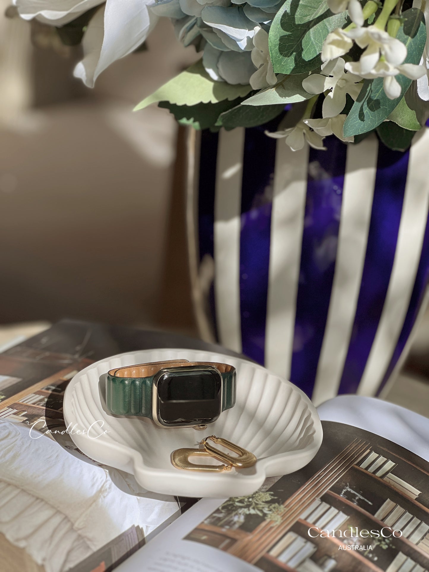 Large Shell Trinket Dish