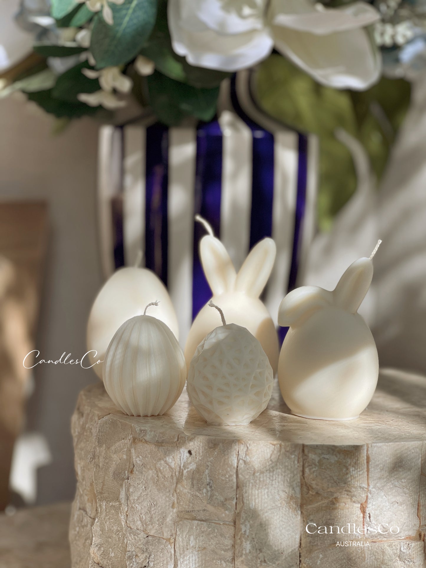 Ribbed Easter Egg
