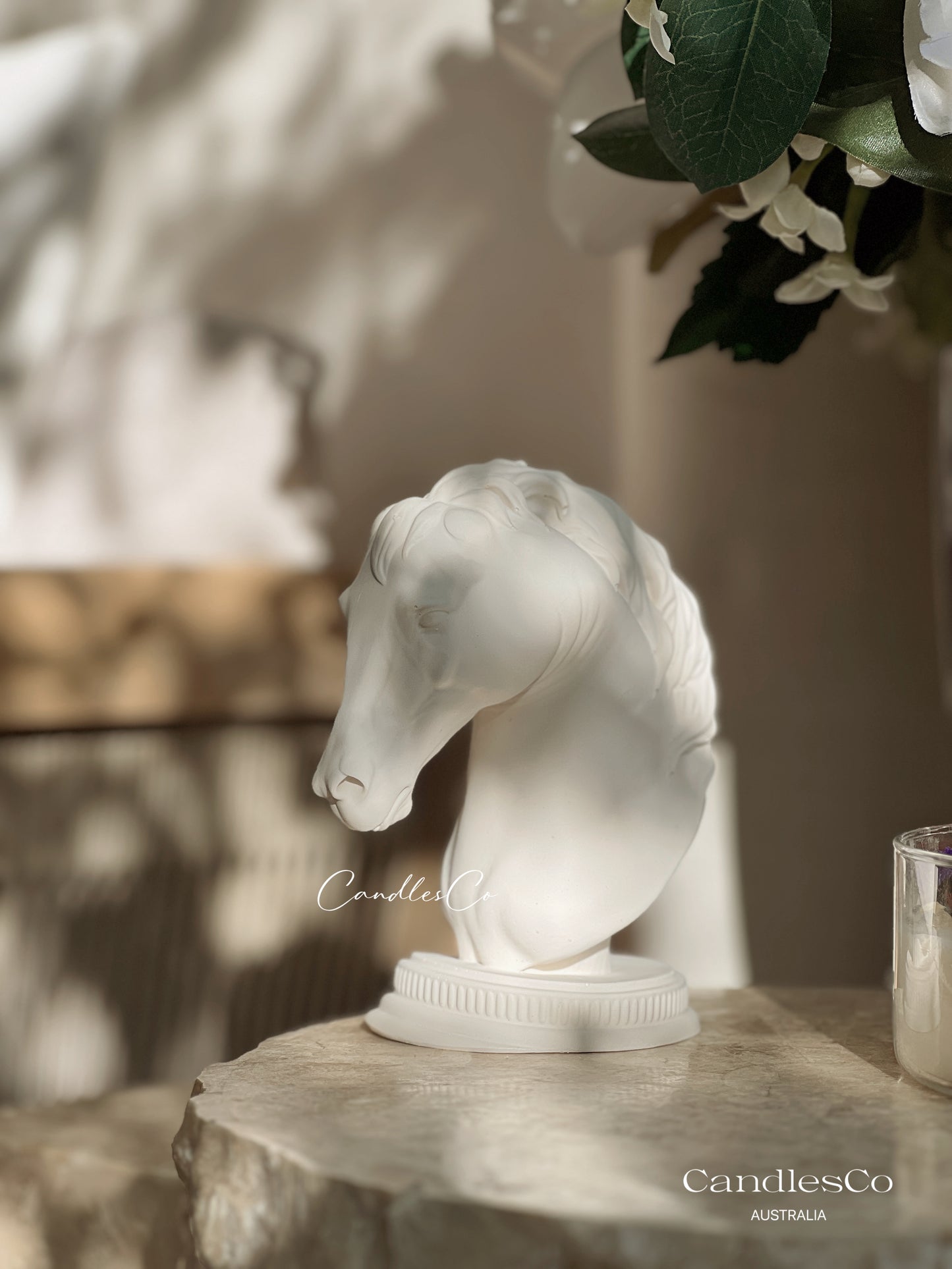 Statue Horse Head Bookend