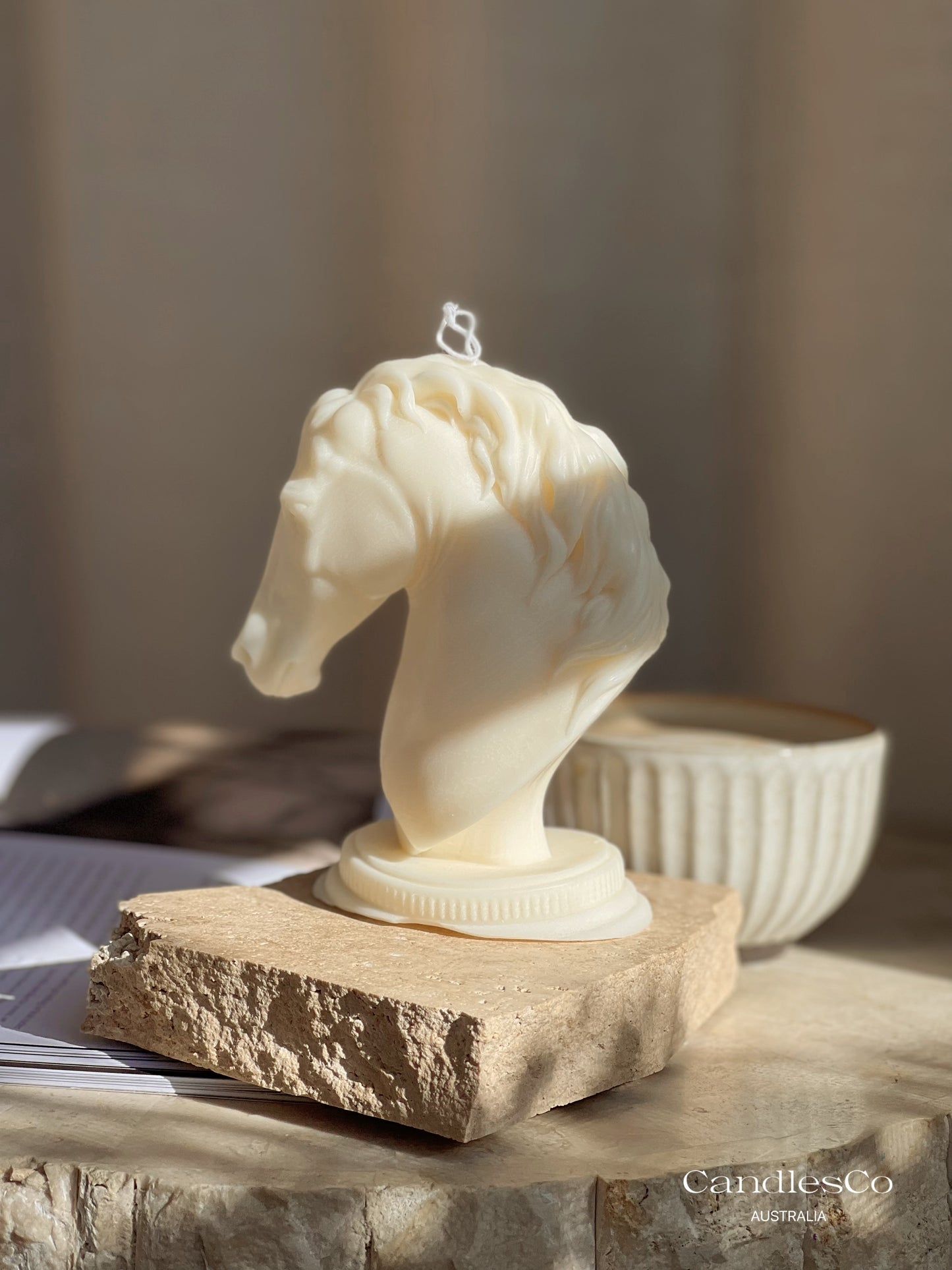 Horse Head Sculpture
