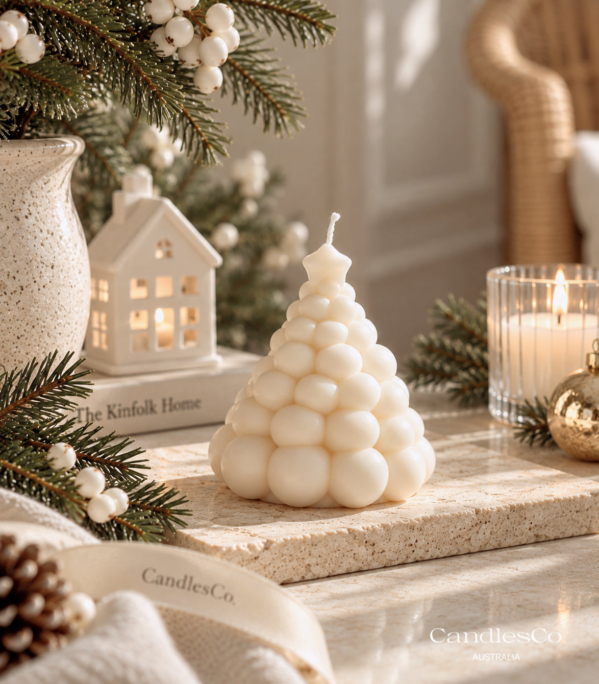 Plump Christmas Bauble Tree