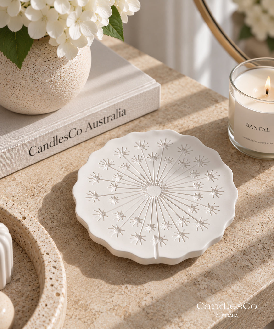 Dandelion Trinket Tray | Handmade Jewellery Dish