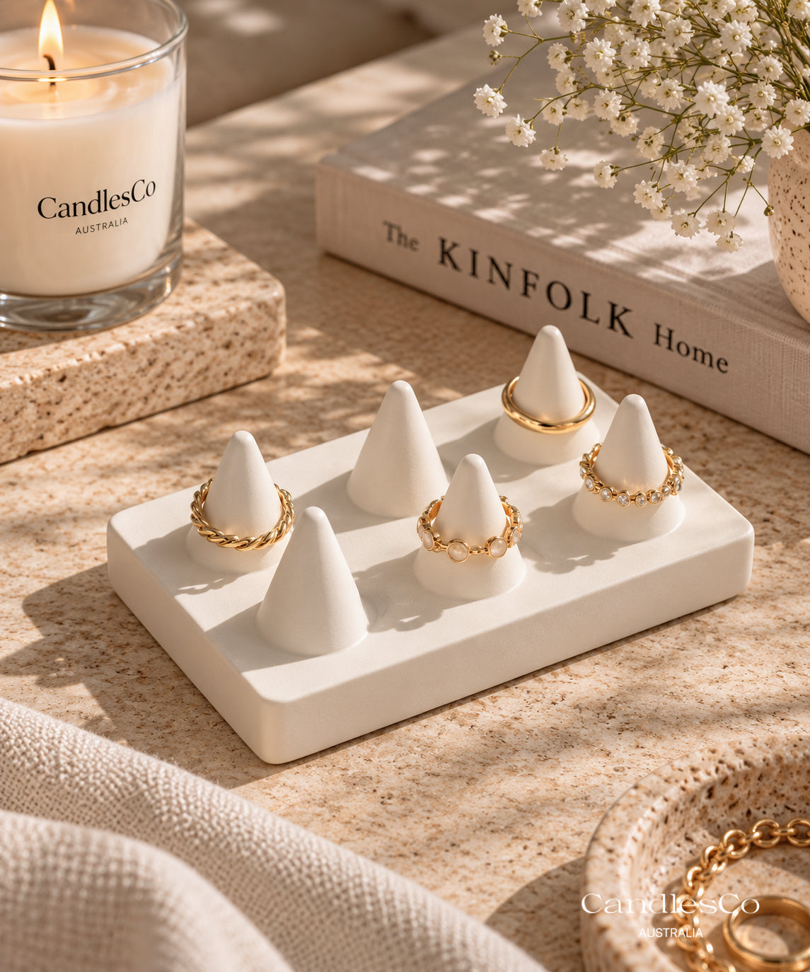6 Ring Holder | Handmade Jewellery Organiser