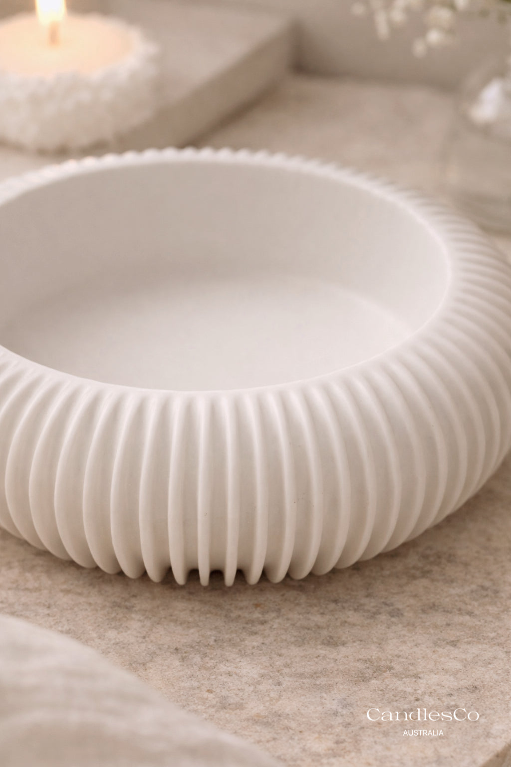 Ribbed Trinket Bowl