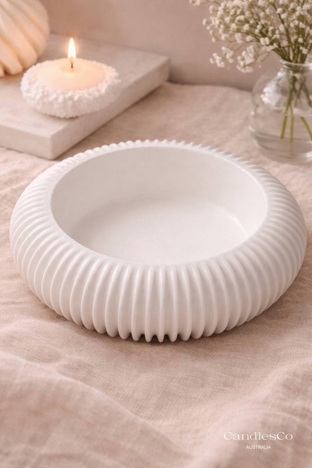 Ribbed Trinket Bowl