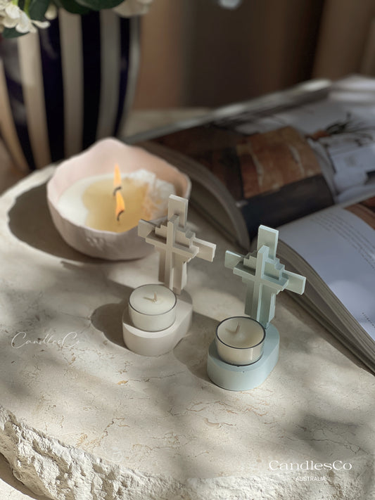 Cross Tealight Holder