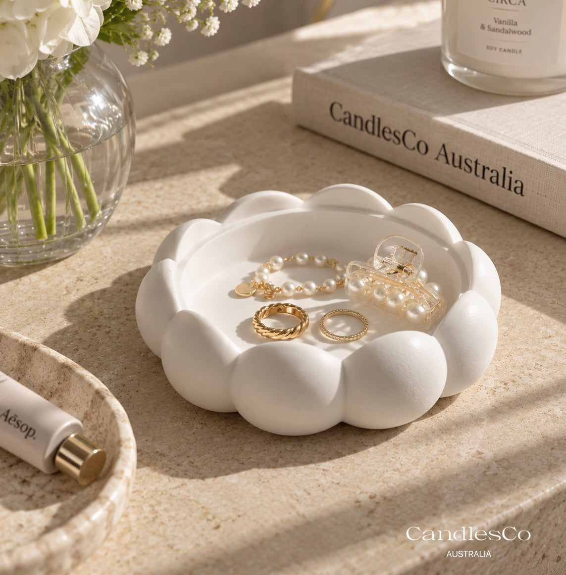 Flower Trinket Tray | Handmade Jewellery Dish