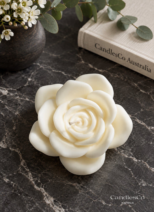 Rose Bloom Candle