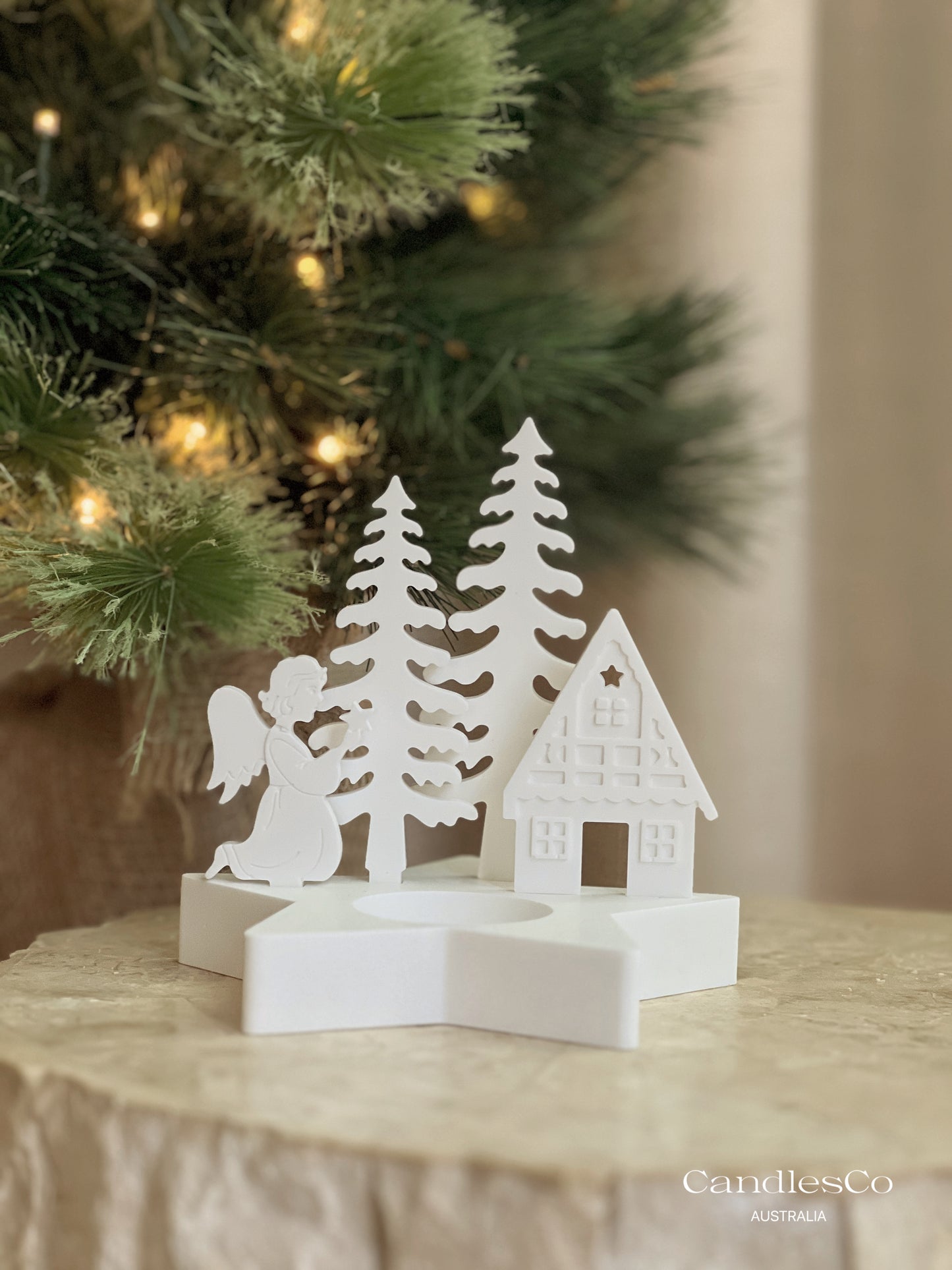 Christmas Angel Tealight Holder