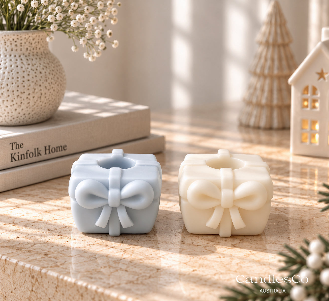 Christmas Taper Candle Charms