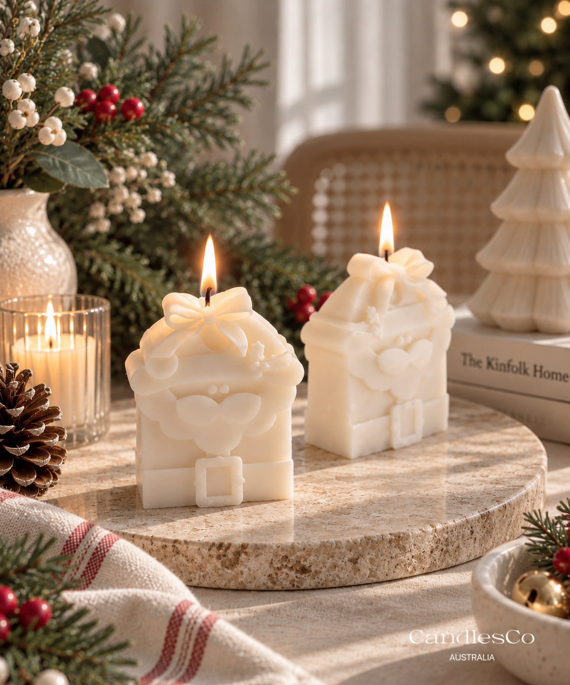 Santa Candle