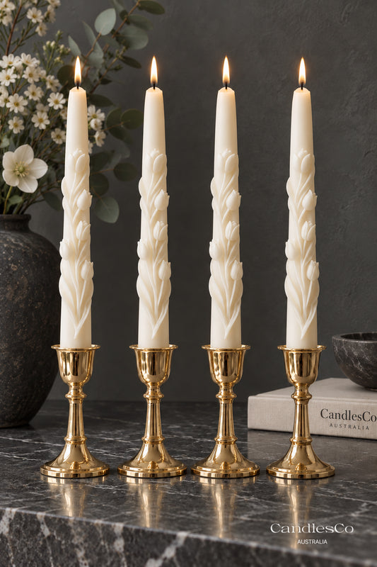 Tulip Taper Candle