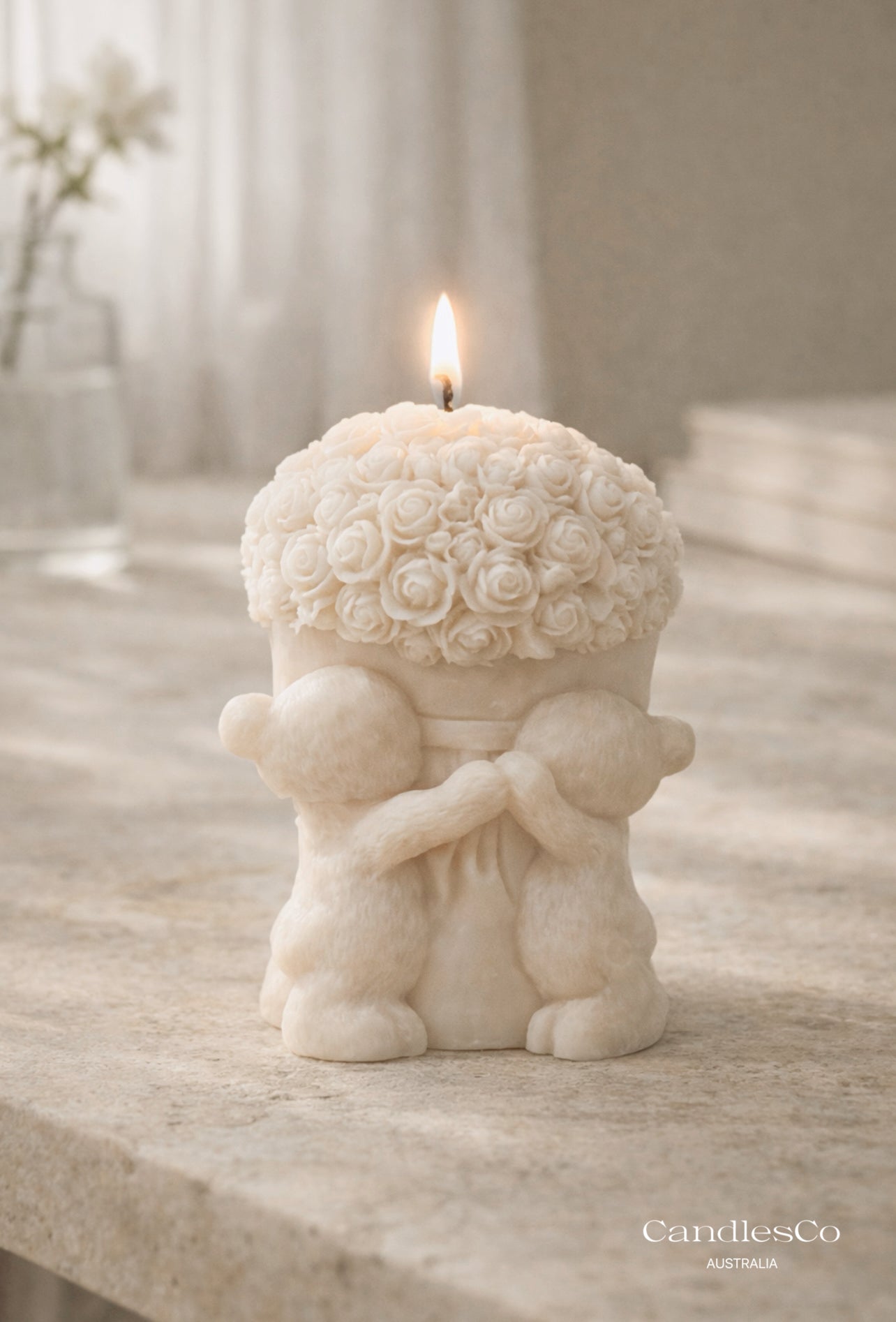 Amour Cherub Candle