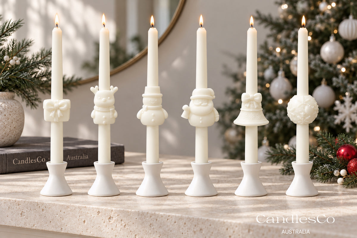Christmas Taper Candle Charms